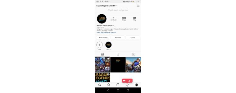 10.6K INSTAGRAM OYUN HESABI