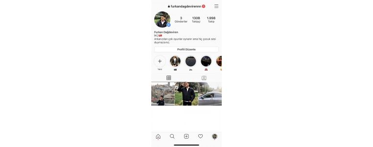 130K AKTİF TAKİPCİLİ INSTAGRAM HESABI