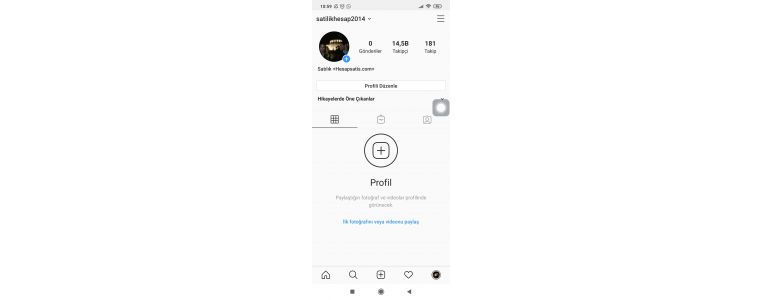 14K İNSTAGRAM HESABİ ACİL SATİLİKTİR!!