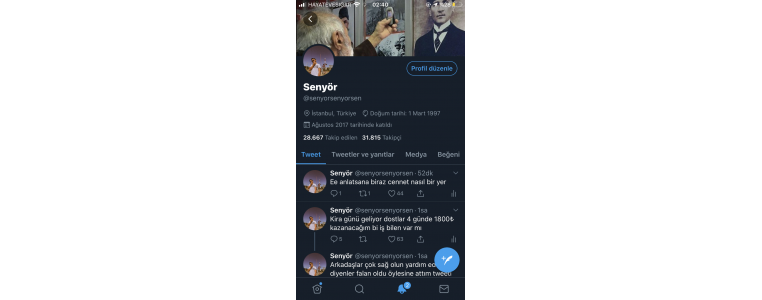 32K ORGANİK HESAP