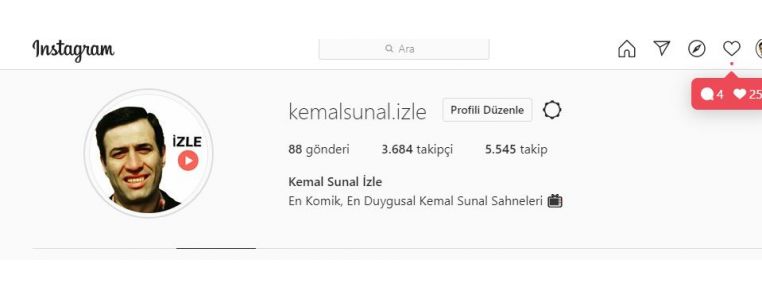 4k Gerçek Takipçili İnstagram Sayfası