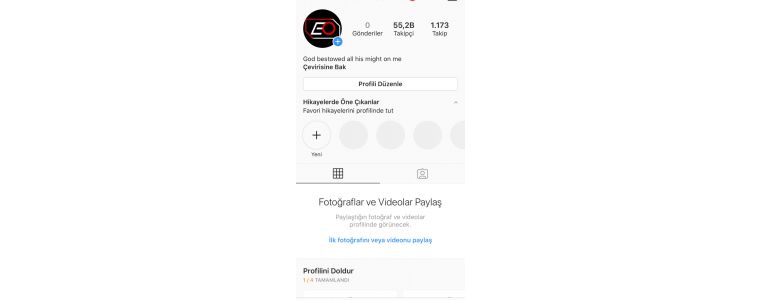 55K Instagram Hesabı |2017 kurulum|