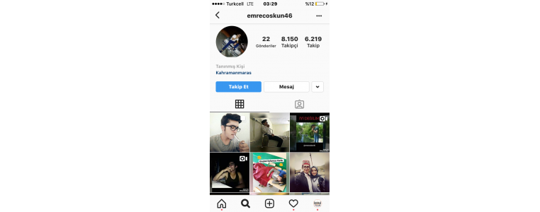 8.5 K Eski Tarihli İnstagram
