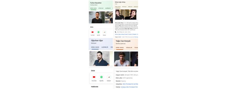Google Biosu Açılır Spotify Sanatçı Profili Açılır