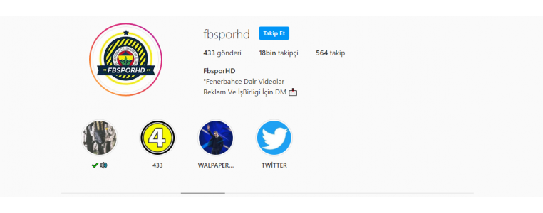 Instagram %100 Oorjinal hesap
