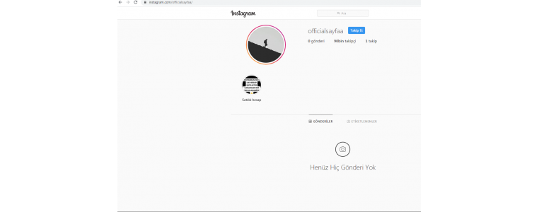 İNSTAGRAM 90.2 K İNSTAGRAM HESABI