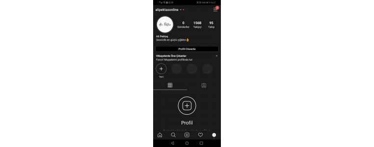 Instagram yabancı takipçili hesaplar